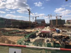 萬科翡翠新都會項目CFG樁、基坑支護、降水工程